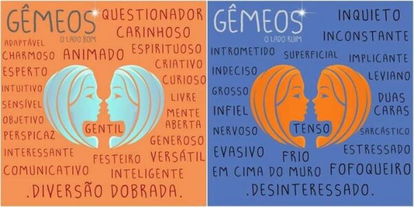 Caneca Signos 01 Gêmeos - Imagem 2