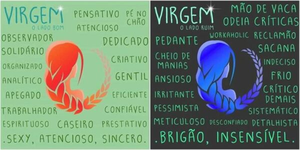 Caneca Signos 01 Virgem - Imagem 2