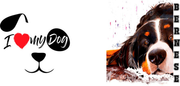 Caneca Cachorro Pets Bernese 03 - Image 2