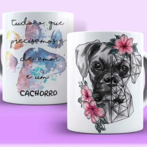 Caneca Pets Boxer