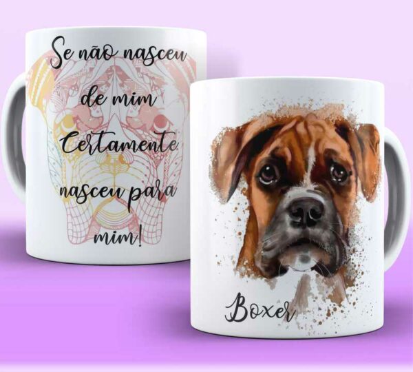 Caneca Pets Boxer