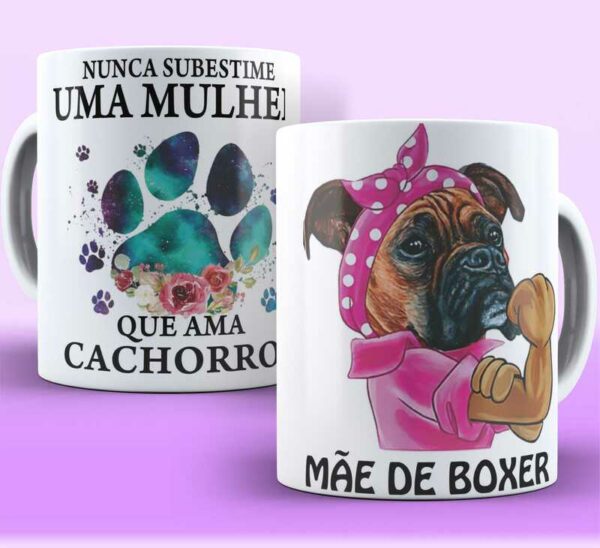 Caneca Pets Boxer