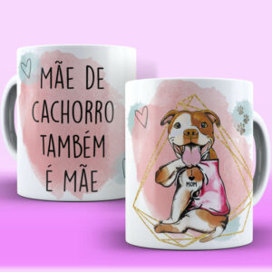 Caneca Cachorro Pets Pit Bull