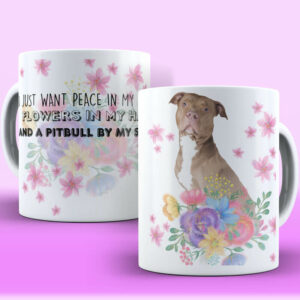 Caneca Cachorro Pets Pit Bull