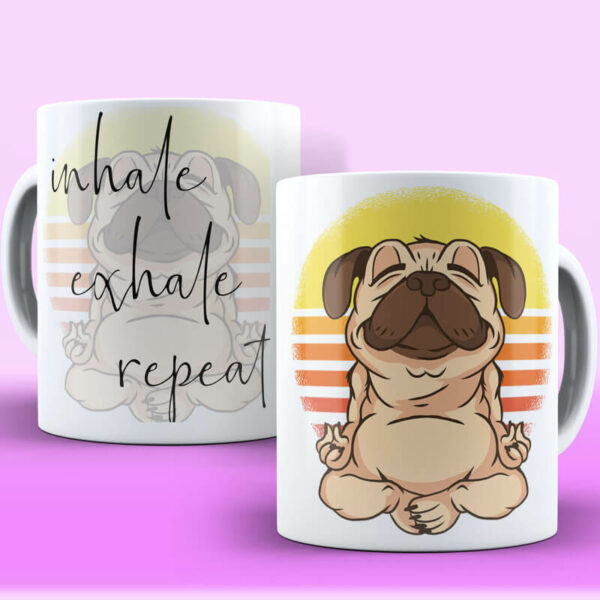 Caneca Cachorro Pets Pugs