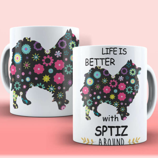 Caneca Cachorro Pets Spitz