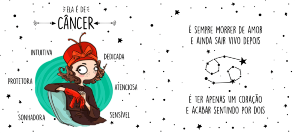 Caneca Signos 04 Câncer - Imagem 2