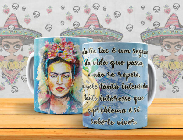 caneca frida kahlo