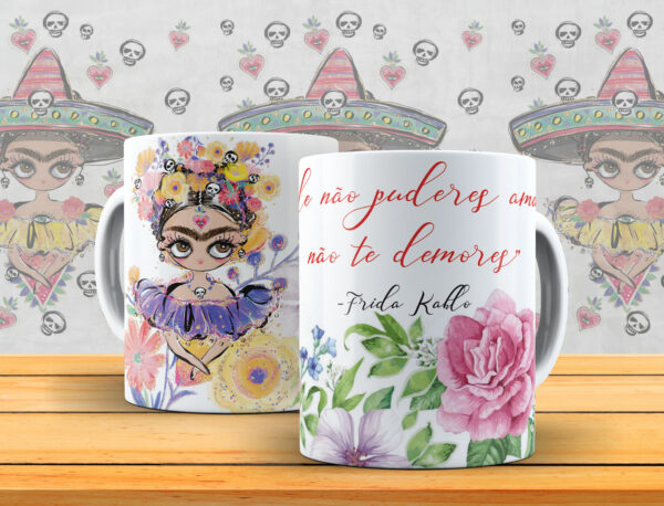 caneca kahlo