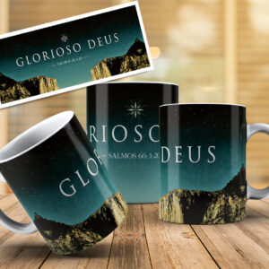 caneca glorioso deus