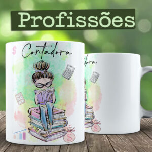 caneca para Contadora