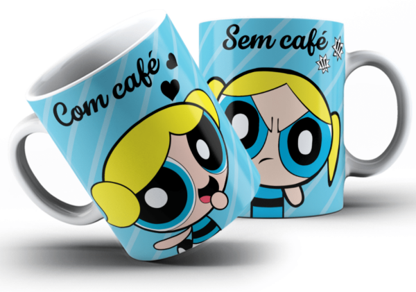 Caneca com café sem café - Lindinha