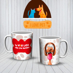 Canecas pets cachorros