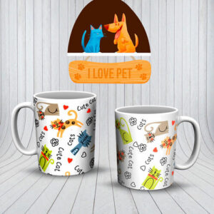 Canecas pets gatos