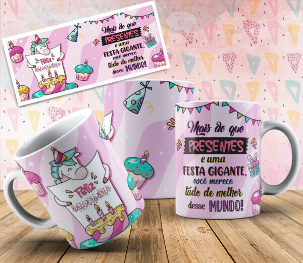 Caneca de Aniversário