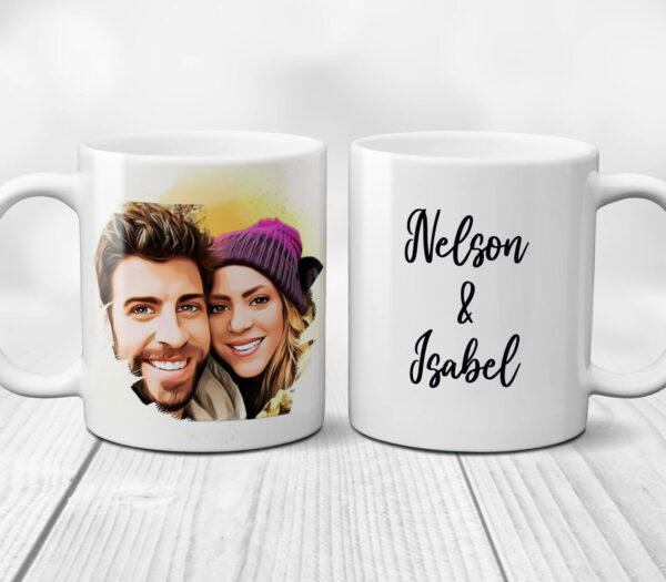 Caneca Caricatura Digital - Estilo 02 - Imagem 5