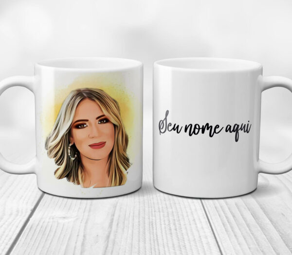 Caneca Caricatura Digital - Estilo 02 - Imagem 3