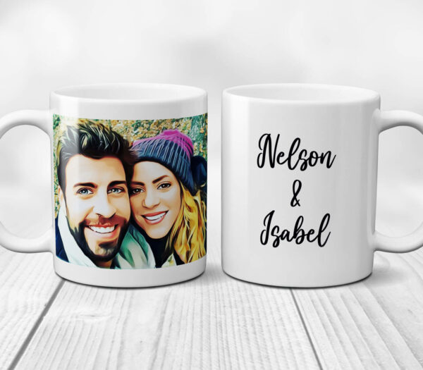 Caneca Caricatura Digital - Estilo 04 - Imagem 3