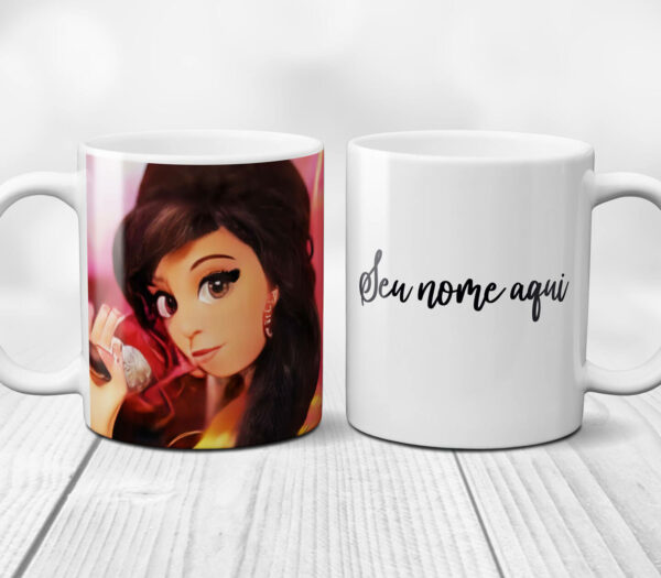 Caneca Caricatura Digital - Estilo 05 - Imagem 3