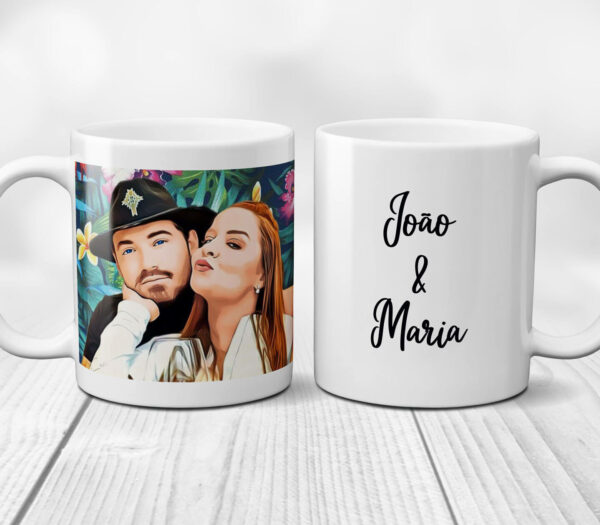 Caneca Caricatura Digital - Estilo 07 - Image 3