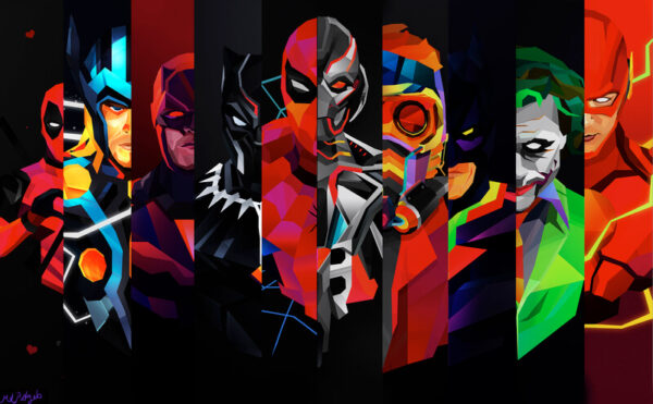 Canecas de Super Heróis
