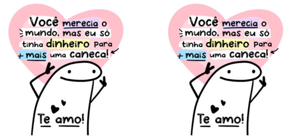 Caneca Flork 33 - Você merecia o mundo, mas eu só tinha dinheiro para mais uma caneca - Image 2