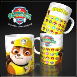 Caneca Patrulha Canina - Rubble
